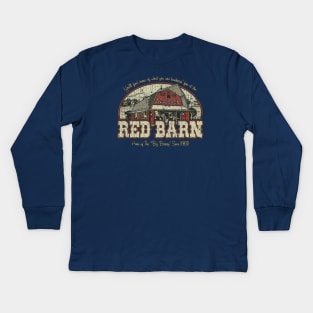 The Red Barn 1961 Kids Long Sleeve T-Shirt